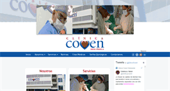 Desktop Screenshot of clinicacoven.com
